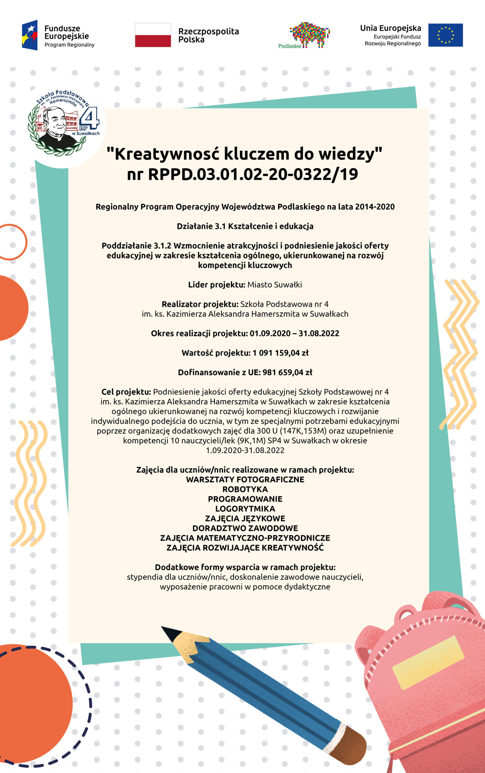 Broszura projektu