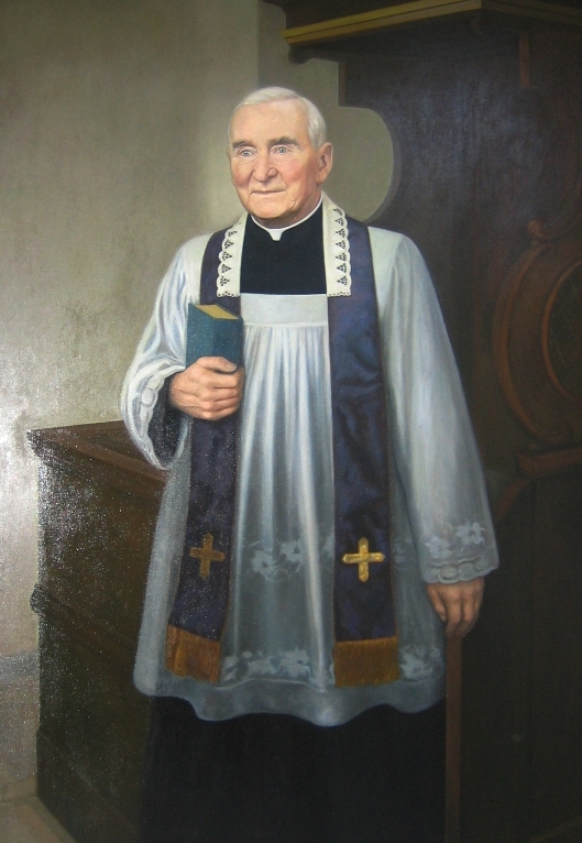 Obrazek z patronem szkoły Obrazek z patronem szkoły