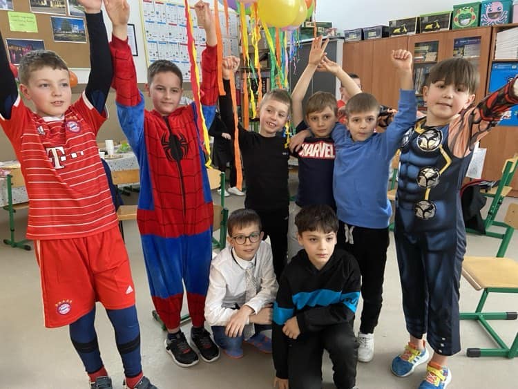 Bale karnawałowe w klasach I-III