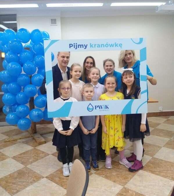 Konkurs plastyczny pt. „Pijmy kranówkę”