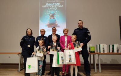 Podsumowanie konkursu plastycznego „Działamy razem i bezpiecznie korzystamy z Internetu”